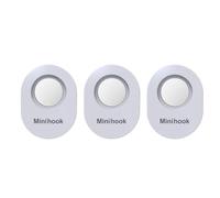 Hipzeepo Magnetic Remote Control Holder Sticker Wall Mount Organizer for TV, Air Conditioner Storage 3 Pieces