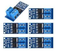 Hipzeepo Motor Speed Controller,DC 5V-36V 400W, 15A 6PCS Dual High-Power MOSFET Trigger Switch Drive Module 0-20KHz PWM Adjustment