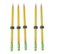 Hipzeepo Move Threaded Fidget Pencil, Threaded Pencil Fidget, with Sliding Nut Movement Function-Pencil Set(5pcs), Ideal for Kids