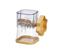 Hipzeepo Multifunctional Hand-Crank Nut Grinder Chopper for All Nuts- Hand-Held Kitchen Tool for Walnut& Chocolate Crusher B