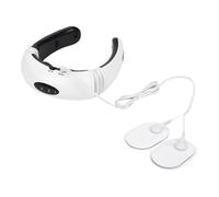 Hipzeepo Neck and Body Massager Portable TENS Unit Muscle Stimulator Patch Wireless Electric Massage Pad for Shoulder, Back, Waist Pain Relief Rechargeable & Adjustable Modes