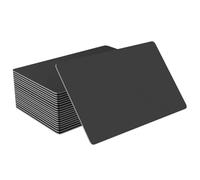 Hipzeepo NFC 215 Card 50PCS Ntag215 Cards PVC Tags Black 504 Bytes Memory Electronic Access Control