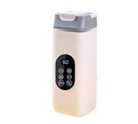 Hipzeepo Portable Electric Juicer Fruit Extractors Multifunctional Juice Maker Machine White