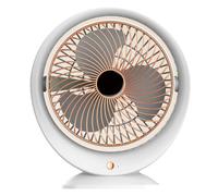 Hipzeepo Portable Small Fan Desktop USB Fan Home Dormitory High Wind Power Rose Gold