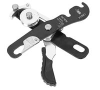 Hipzeepo Self-Locking Slip Stop Outdoor Climbing Descender for Outdoor Climbing, Self-Rescue, Outdoor Cleaning Applicable Rope Diameter: 10-13mm