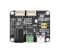 Hipzeepo Serial Bus Servo Adapter Integrated Power Supply Control Circuit Driver Board for STSC Series Serial Bus Servos