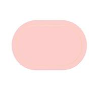 Hipzeepo Set of 1pcs,Washable Table Leather Placemats for Dining,Heat- Non-Slip Insulation Waterproof Place Mat Pink