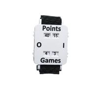 Hipzeepo Tennis Score Keeper Wristband Big Screen 8cm Portable Counter Wearable Score Tracking for Men Women Matches Accurate A