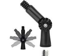 Hipzeepo Universal Joint Angle Adaptor Head Only for Telescoping Extension Pole for Window Cleaning, Gutter Cleaning(No Pole Included)