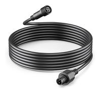 HIQCVOU 10Ft Extension Cable for Govee Smart Outdoor String Lights 2, IP67 Waterproof Extension Cord Compatible with Govee H7039 H7037 H7038, 3-Pin Replacement Cable for Patio, Backyard, Balcony