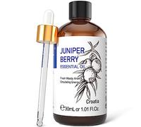 HIQILI Juniper Essential Oil 30ML, 100% Natural Aromatherapy Oil for Face, Candle Making, Diffuser, Skin&Hair-1 Fl Oz