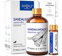 HIQILI Sandalwood Essential Oils for Perfume, Diffuser & Skin Care