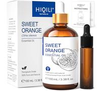 HIQILI Sweet Orange Essential Oil for Skin Care & Diffusers