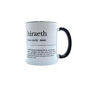 Hiraeth Mug - Welsh Noun Meaning Longing & Homesickness, Coffee & Tea Cup, Unique Gift for Friends & Family