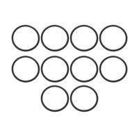 Hiraith 10 Pcs Speaker Seal Gasket, EVA Shockproof Noise Reduction Antislip, Improve Sound Quality, Wide Compatibility, for Speaker Boxes, Car Speakers, Made of EVA Foam