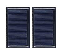 Hiraith 10pcs Mini Solar Cells, Small DIY Solar Panel Module, Various Applications, Weather Withstand, Charging for Home Lighting, Ideal for Scientific Research Projects