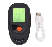 Hiraith 2in IPS HD Handheld Digital Microscope 500X Magnification, 2MP Resolution with 8 Adjustable LED Lights, Type-C Connectivity for Kids & Adults