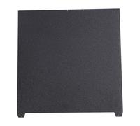 Hiraith 370x370mm Double-Sided PEI Magnetic Build Plate - Matte Textured Print Bed for K2 Plus 3D Printer, 300°C Heat Resistant, Black, 0.72-0.8mm Thickness