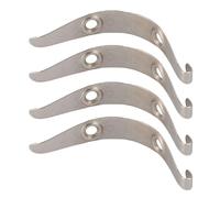 Hiraith 4PCS High-Strength Carbon Steel Shuttle Driver Springs, Shuttle Driver Spring for Singer/Viking Treadle Sewing Machines, Replacement Parts for 2277/2282/1304/2250 Models