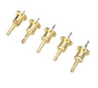 Hiraith 5Pcs High Speed Steel Countersink Drill Bit Set - 1/4" Hex Shank 2.8-4mm Adjustable Bits 8mm Hole Dia with 10 Wrenches for Wood/MDF/Plastic