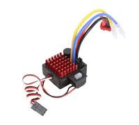 Hiraith 60A Brushed ESC for 540 550 750 Motors Alloy RC Electronic Speed Controller for RC Car Boat Tank Accessories