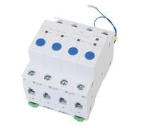 Hiraith 63A 4P WiFi Smart Circuit Breaker - APP Remote Control with 200-Channel Capacity, Timer & Voice Control for Home/Office, Compatible with eWeLink, DIN Rail Mount