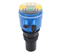 Hiraith 666RP Ultrasonic Level Meter 0-10M Range, DC24V LCD Digital Water Sensor with 4-20mA Output, IP65 ABS Housing for Wastewater/Mining Applications