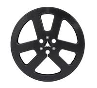 Hiraith 7 Inch Nab Flange Take Up Reel, High Hardness Sound Tape Takeup Reel Replacement for Studer Recorder, Superior Sound Quality, Universal Replacement (Black)