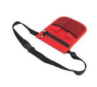Hiraith Adjustable Nurse Fanny Pack Tool Storage Bag for Nursing Professionals Nylon Red Size 8.27 X 6.3in