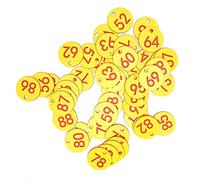 Hiraith Beehive Tag with Numbers, Round ABS Labels