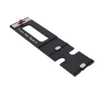 Hiraith Circular Saw Track Saw Square Aluminum Alloy Right Angle Position Plate, Woodworking 90 Degree Position Plate Guide for Accurate Cuts with Stabilizing Rod, Easy to Assemble and