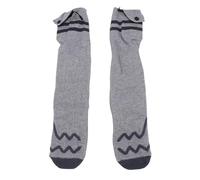Hiraith Electric Warm Socks with Long Lasting Rechargeable Battery, Fast Heating Foot Warmer for Skiing Camping, Grey