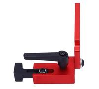 Hiraith F75 Type Aluminum Alloy Fence Flip Stop for T-Slot Miter Gauges, Adjustable Woodworking Stop Block for Precise Cutting & Assembly, Woodworking Tool