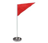 Hiraith Flag Hole Cup Set Enhanced Visibility Stainless Steel for Putting Green Training, Portable Practice Solution for Golf Enthusiasts