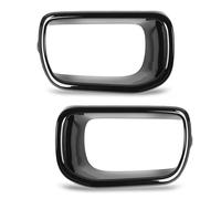 Hiraith Front Bumper Air Duct Brake Vent Cover Trim, Glossy Black, Replacement for S F55 F56 F57 2014-2021 with Simple Installation, Made of High Toughness ABS and PC Material