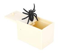 Hiraith Funny Prank Toy, Highly Simulated Fake Spider Box for Children, Safe and Non Noxious, Great for Halloween, April Fool's Day with Fun and Laughter