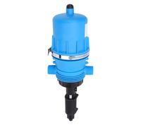 Hiraith G1/G3/4 Male Thread Fertilizer Injector, 0.4% - 4% Adjustable Drip Irrigation Dosing Pump - Complete Kit with Wrench, Adapters & Installation Accessories