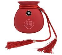 Hiraith Hand Warmer, Rapid Heating Intelligent Polymerization Chip, Easy to Operate, Visual Temperature with Lucky Bag Design, USB Rechargeable Electric Handy Warmer for Winter (Red)