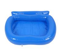 Hiraith Inflatable Pool Foot Bath Basin, Large Capacity Anti Slip Bottom, Portable Pool Entry Foot Soak Washing Tub for Swimming Pool, Made of High Strength PVC Material
