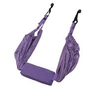 Hiraith Leg Stretcher Back Bend Assist Trainer Comfortable Purple Flexibility Enhancer for All Ages Polyester Cotton Material