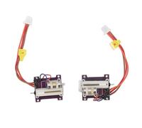 Hiraith Linear Digital Servo for RC Plane, Precise Control Takeoff Weight 15g - 40g, ABS Material, Operates Smoothly with JST Connector, Suitable for Fixed Wing Aircraft