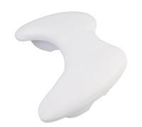 Hiraith Nails Tech Arm Rest, Detachable U Shaped Slope Manicure Hand Pillow, PU Leather Nail Hand Rest for Nail Salon Table with Easy to Install Bracket and Innovative Design (White)