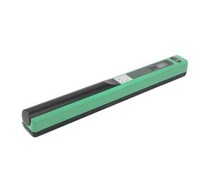 Hiraith Photo Portable Scanner 900DPI Compact Handheld Document Scanner, Portable for Home and Office Use with 32G Storage, USB Connection, JPEG and PDF Formats (Green)