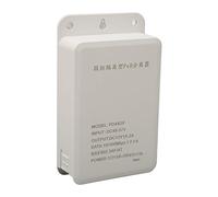 Hiraith PoE Splitter Power Over Ethernet Adapter, 48W White Easy to Use Waterproof Power Over Ethernet Adapter for Camera