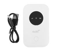 Hiraith Portable 4G/5G Router with SIM Slot - 300Mbps Mobile Hotspot for Travel, Supports 10 Devices, 2100mAh Battery & USB Recharge, FDD/TDD Multi-Band Compatible