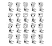 Hiraith Precise 20 Pcs Stainless Steel Durable Gathering Foot Set for Sewing Machine Pressing Foot with Simple Design for Household Sewing Accessories