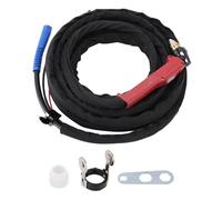Hiraith Professional 30-80A Plasmas Cutting Torch, Replacement for CUT50P/CUT60P/PLC55P/PLC65P, 25mm Max Cut Depth with 8M Cable, Heavy Duty Brass Nozzle Design