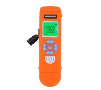 Hiraith Professional Fiber Optic Tester -50 to +26dBm 850-1650nm OPM/VFL/RJ45/LED Multifunction Tester with 10 Wavelengths, 50km Range, Backlit Display for SC/FC/ST Interfaces