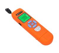 Hiraith Professional Fiber Optic Tester with VFL & RJ45 Testing, -70 to +10dBm Optical Power Meter + 50km Visual Fault Locator, 10 Wavelengths & USB C Rechargeable