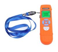 Hiraith Professional Optical Power Meter -70 to +10dBm, 850-1650nm w/10 Wavelengths, USB C Rechargeable Fiber Optic Tester with RJ45 Testing & Data Storage